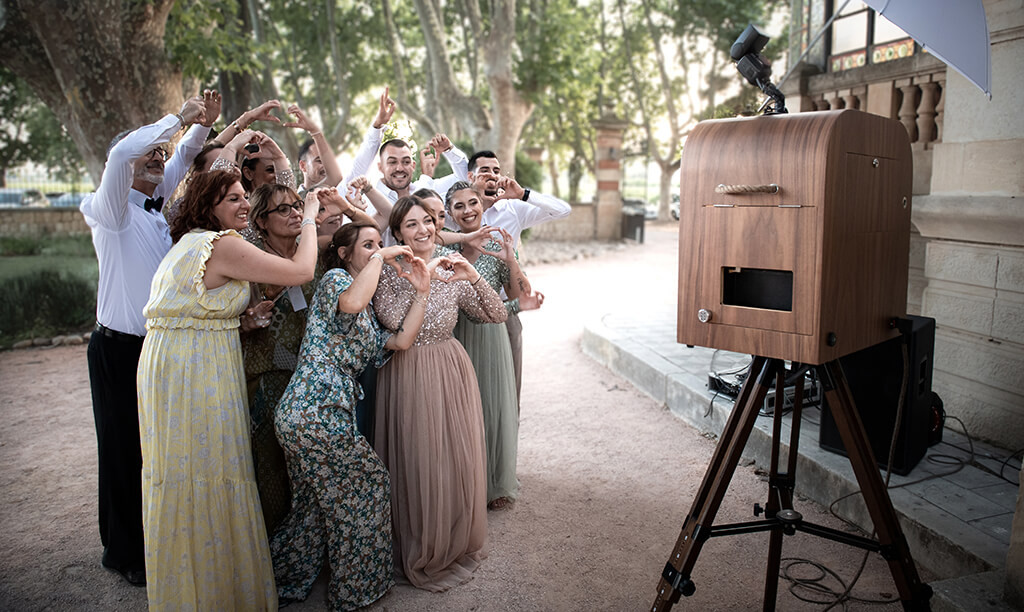 Photobooth mariage Marseille PACA Nemobooth
