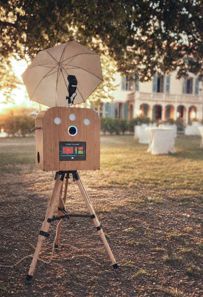 Photobooth Nemobooth à la Bastide de Toursainte, Marseille